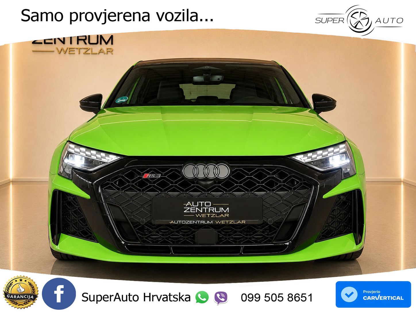 Audi RS3 Sedan 2.5 TFSI (400 KS) quattro S tronic