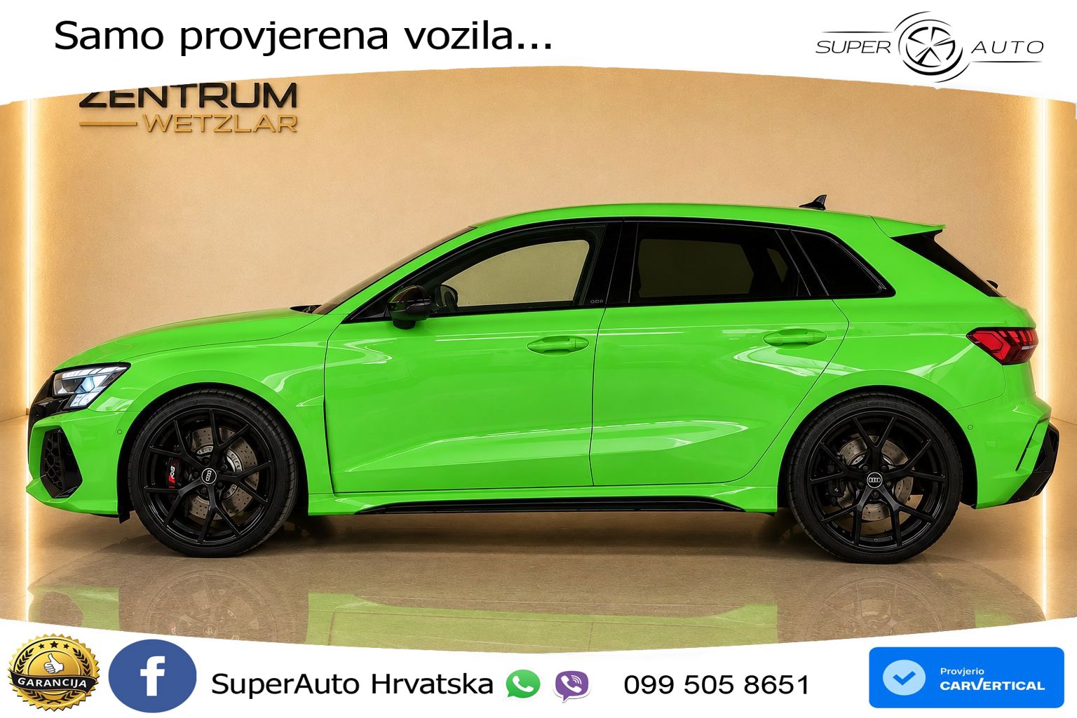 Audi RS3 Sedan 2.5 TFSI (400 KS) quattro S tronic