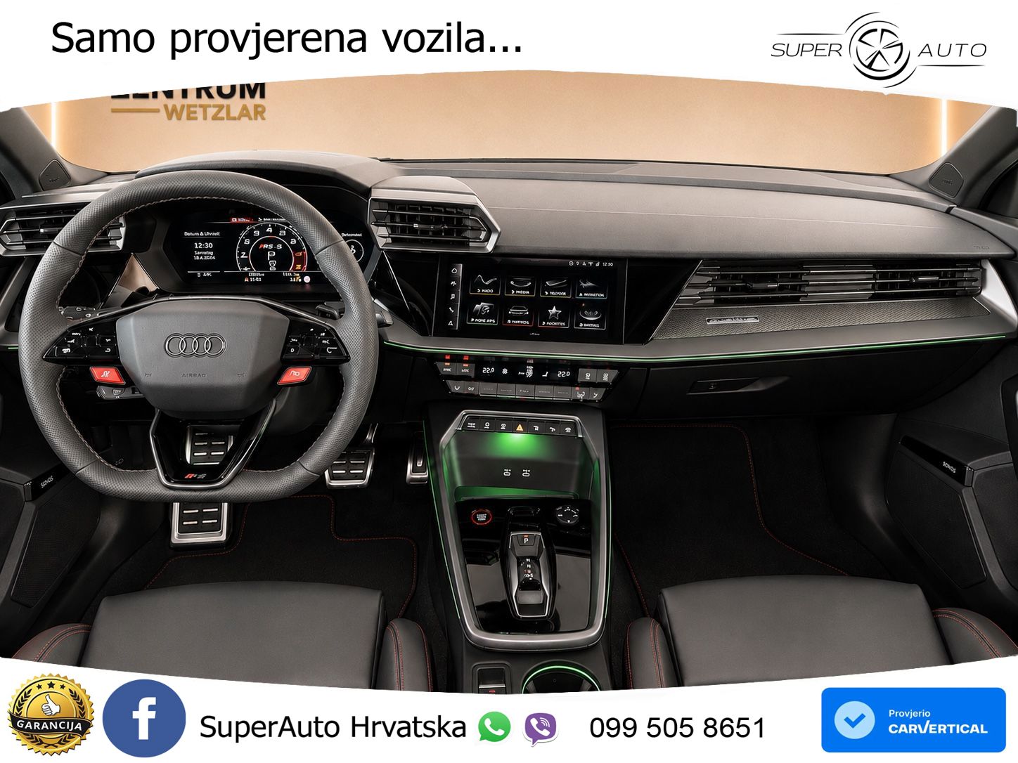Audi RS3 Sedan 2.5 TFSI (400 KS) quattro S tronic