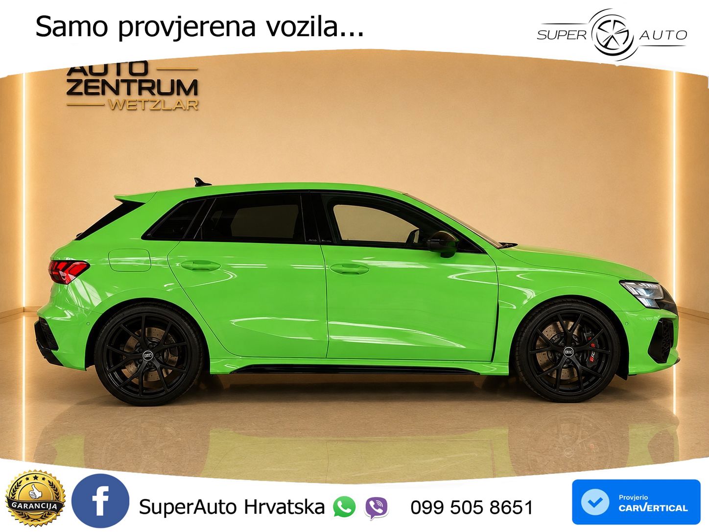 Audi RS3 Sedan 2.5 TFSI (400 KS) quattro S tronic