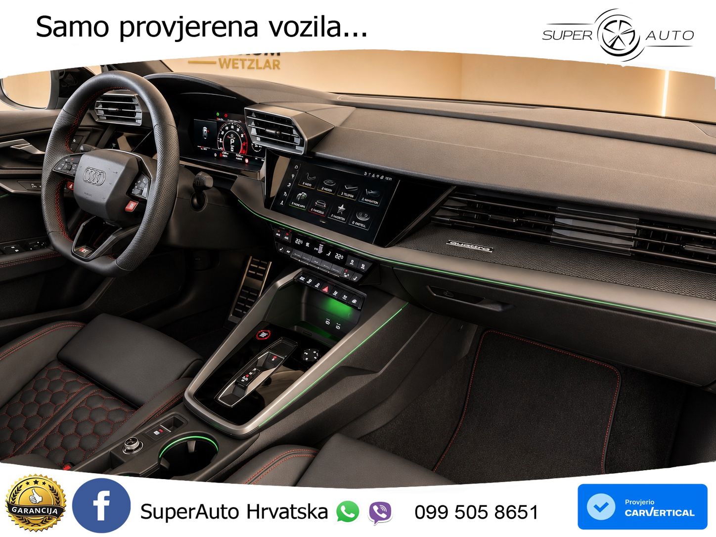Audi RS3 Sedan 2.5 TFSI (400 KS) quattro S tronic