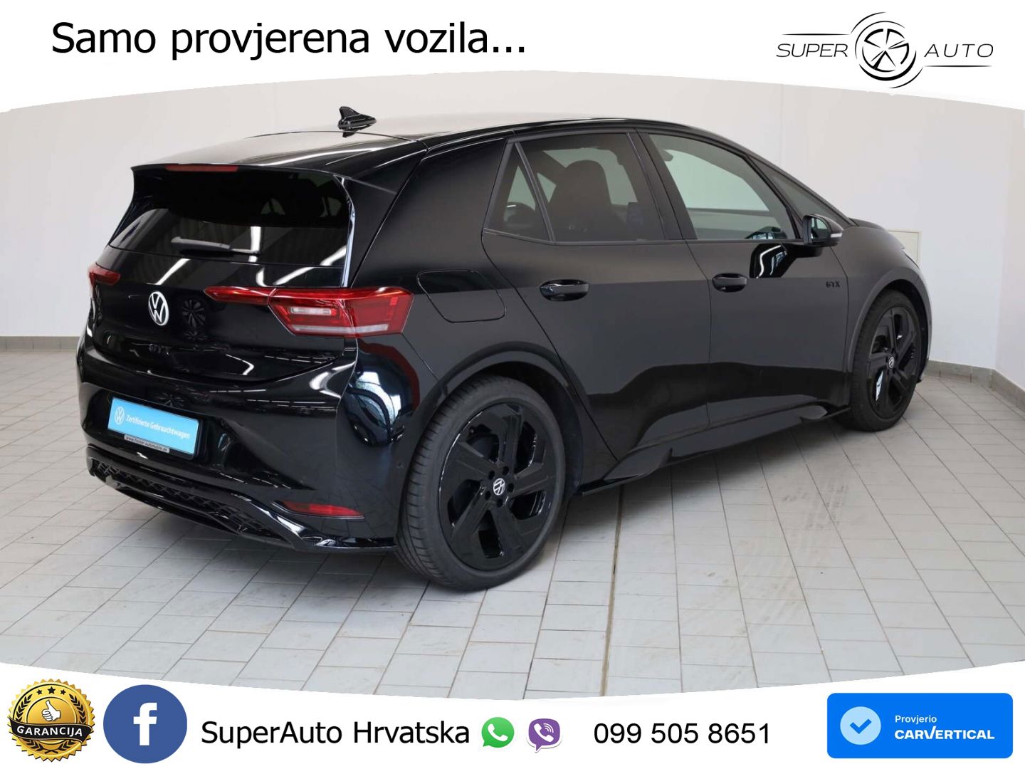 Volkswagen ID.3 GTX 84 kWh (286 KS) LED+GR SJED+ACC