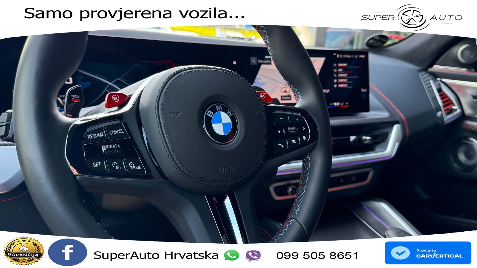BMW XM Label Red 4.4 V8 (748 KS) xDrive Steptronic LED+GR SJED+ACC