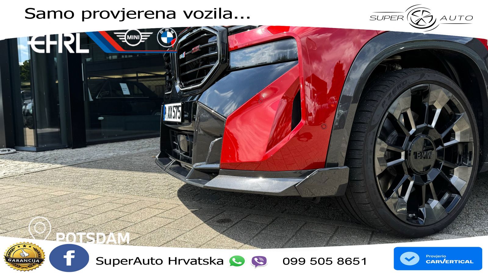 BMW XM Label Red 4.4 V8 (748 KS) xDrive Steptronic LED+GR SJED+ACC