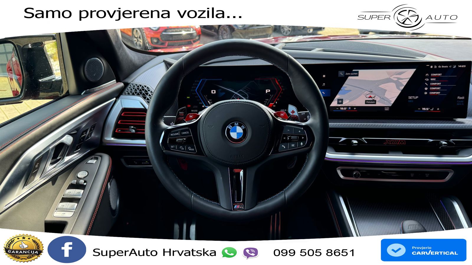 BMW XM Label Red 4.4 V8 (748 KS) xDrive Steptronic LED+GR SJED+ACC