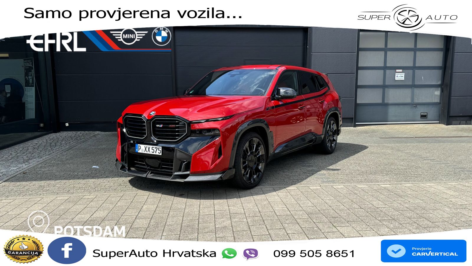 BMW XM Label Red 4.4 V8 (748 KS) xDrive Steptronic LED+GR SJED+ACC