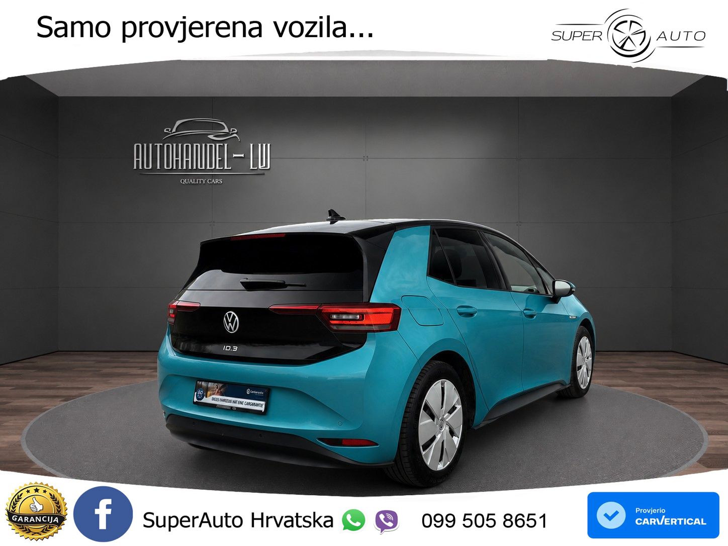 Volkswagen ID.3 Pro Performance 62 kWh (204 KS) LED+GR SJED+ACC