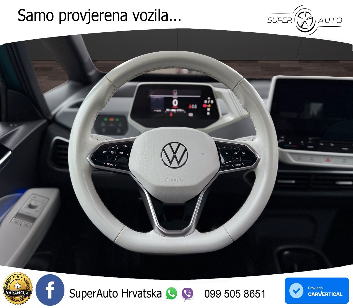 Volkswagen ID.3 Pro Performance 62 kWh (204 KS) LED+GR SJED+ACC