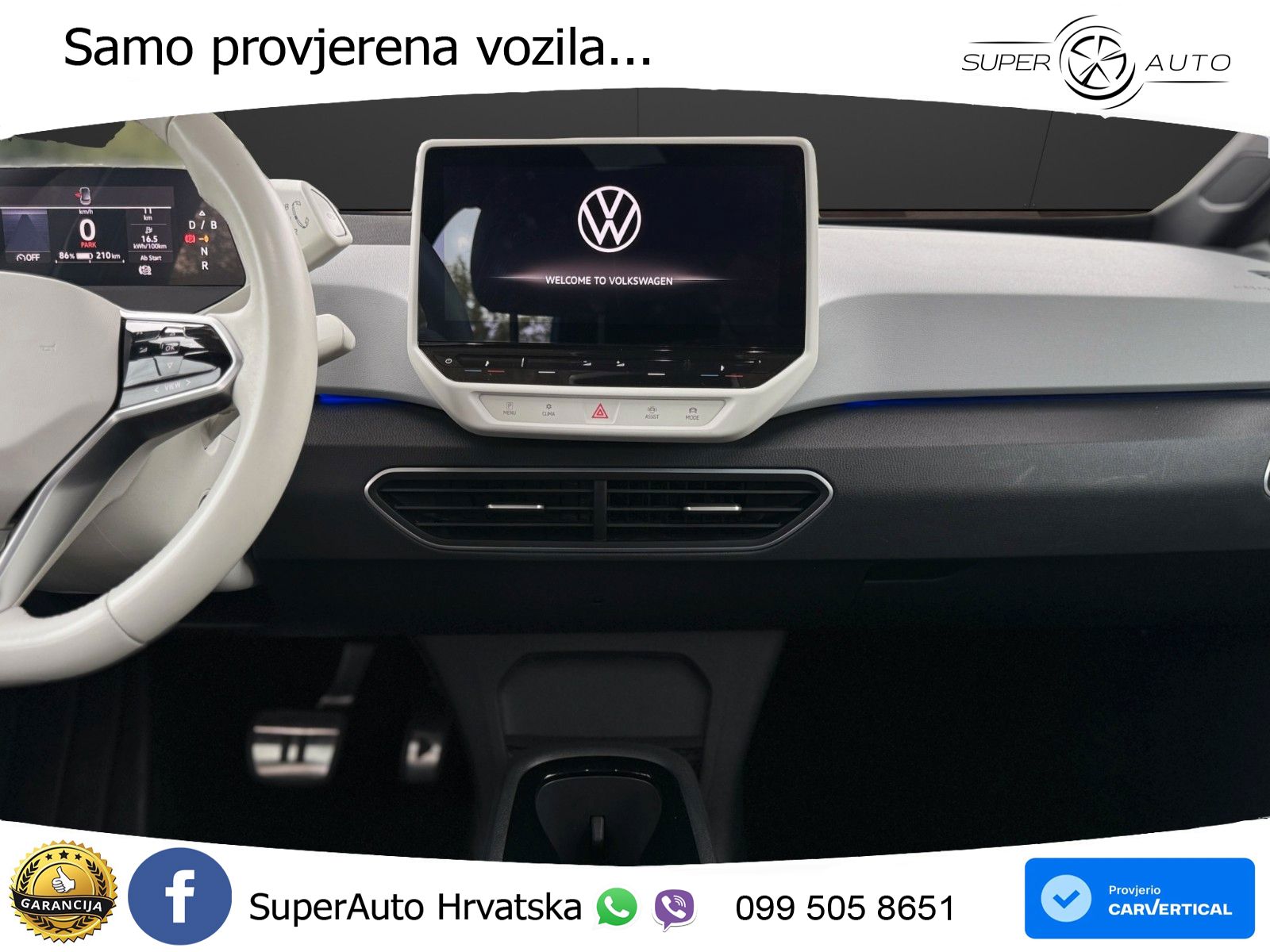 Volkswagen ID.3 Pro Performance 62 kWh (204 KS) LED+GR SJED+ACC