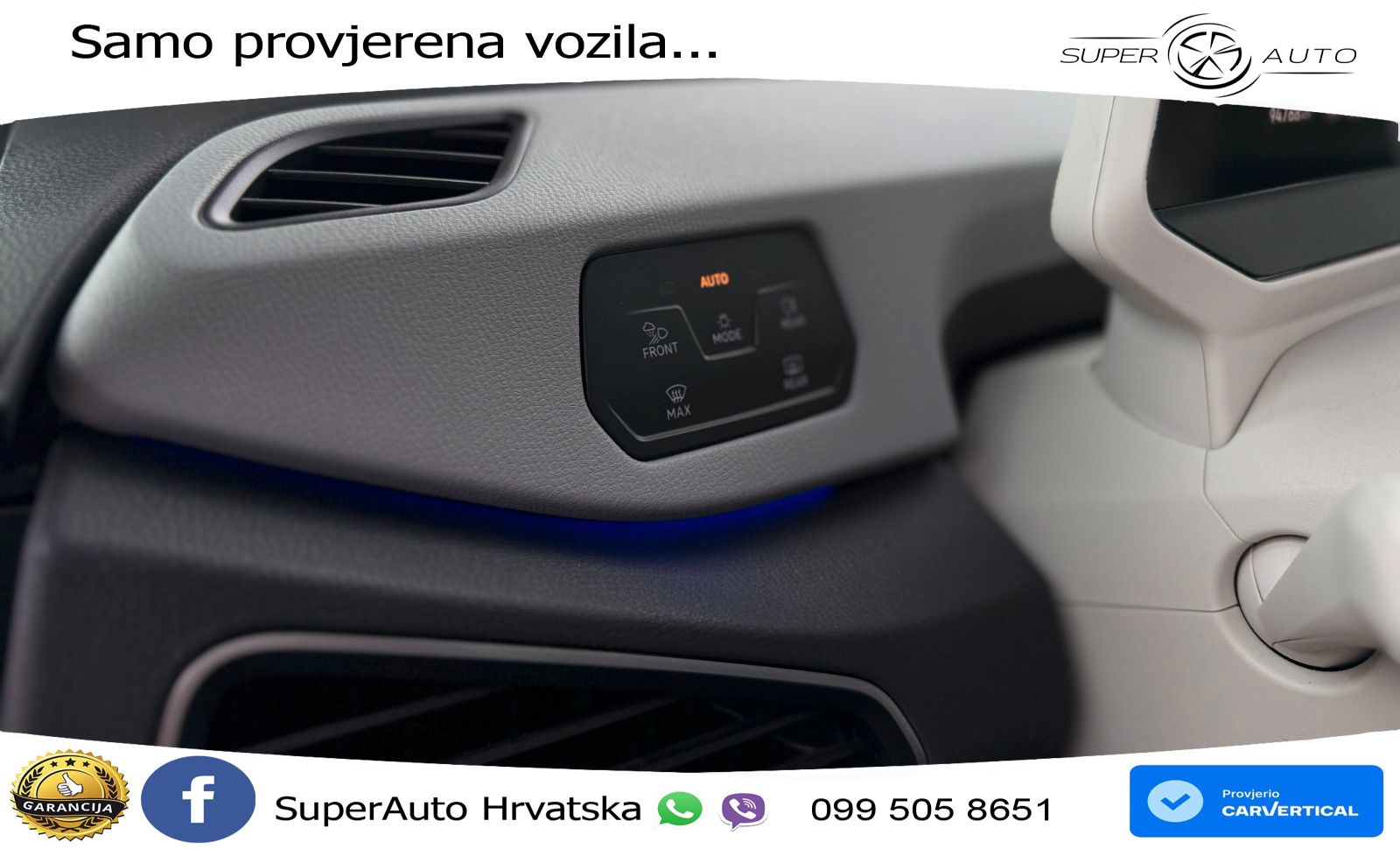 Volkswagen ID.3 Pro Performance 62 kWh (204 KS) LED+GR SJED+ACC