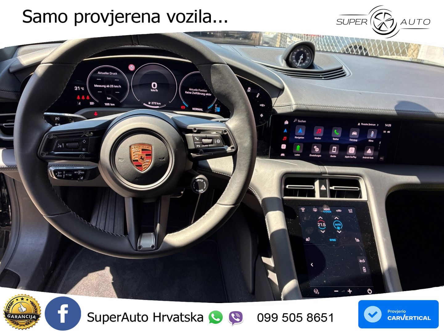 Porsche Taycan 4 105 kWh (435 KS)
