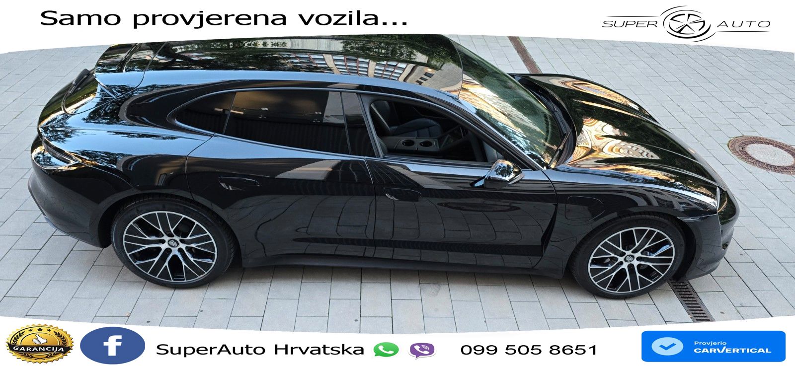 Porsche Taycan Sport Turismo Performance Plus 93.4 kWh (476 KS)
