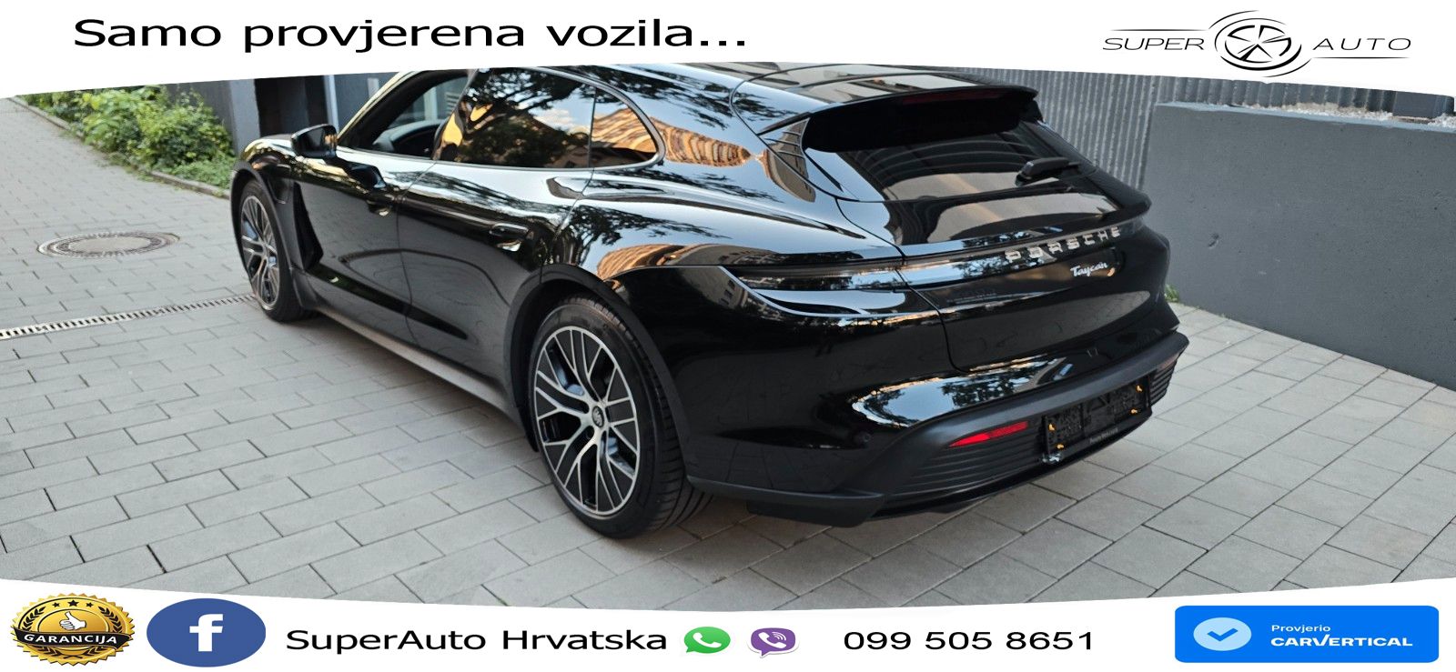 Porsche Taycan Sport Turismo Performance Plus 93.4 kWh (476 KS)