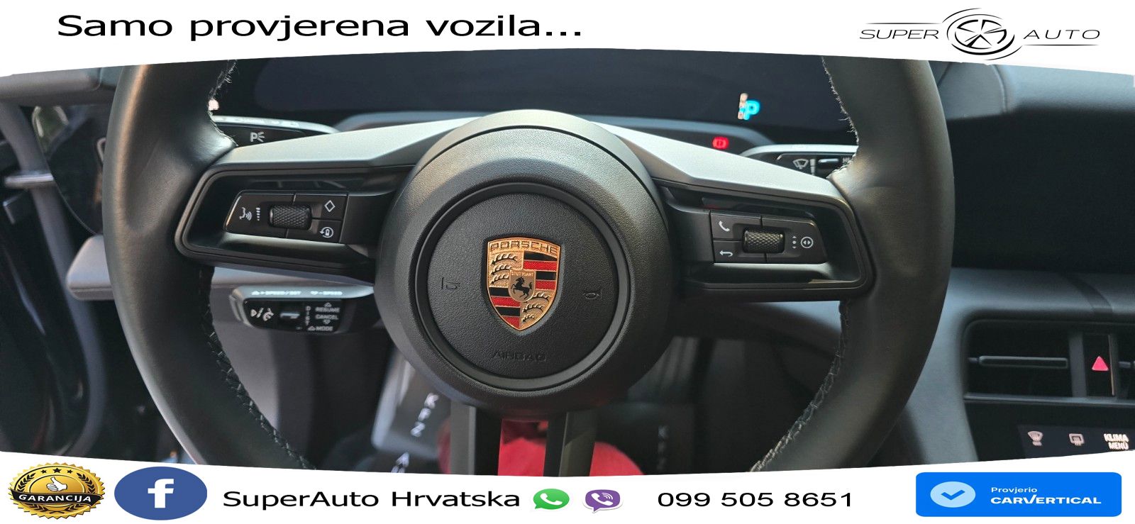 Porsche Taycan Sport Turismo Performance Plus 93.4 kWh (476 KS)