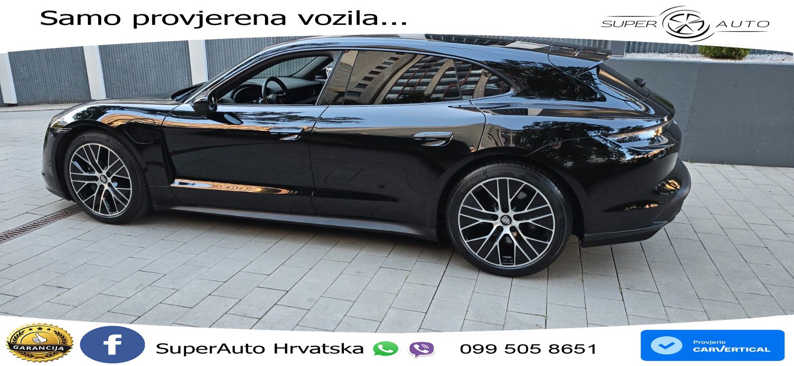Porsche Taycan Sport Turismo Performance Plus 93.4 kWh (476 KS)