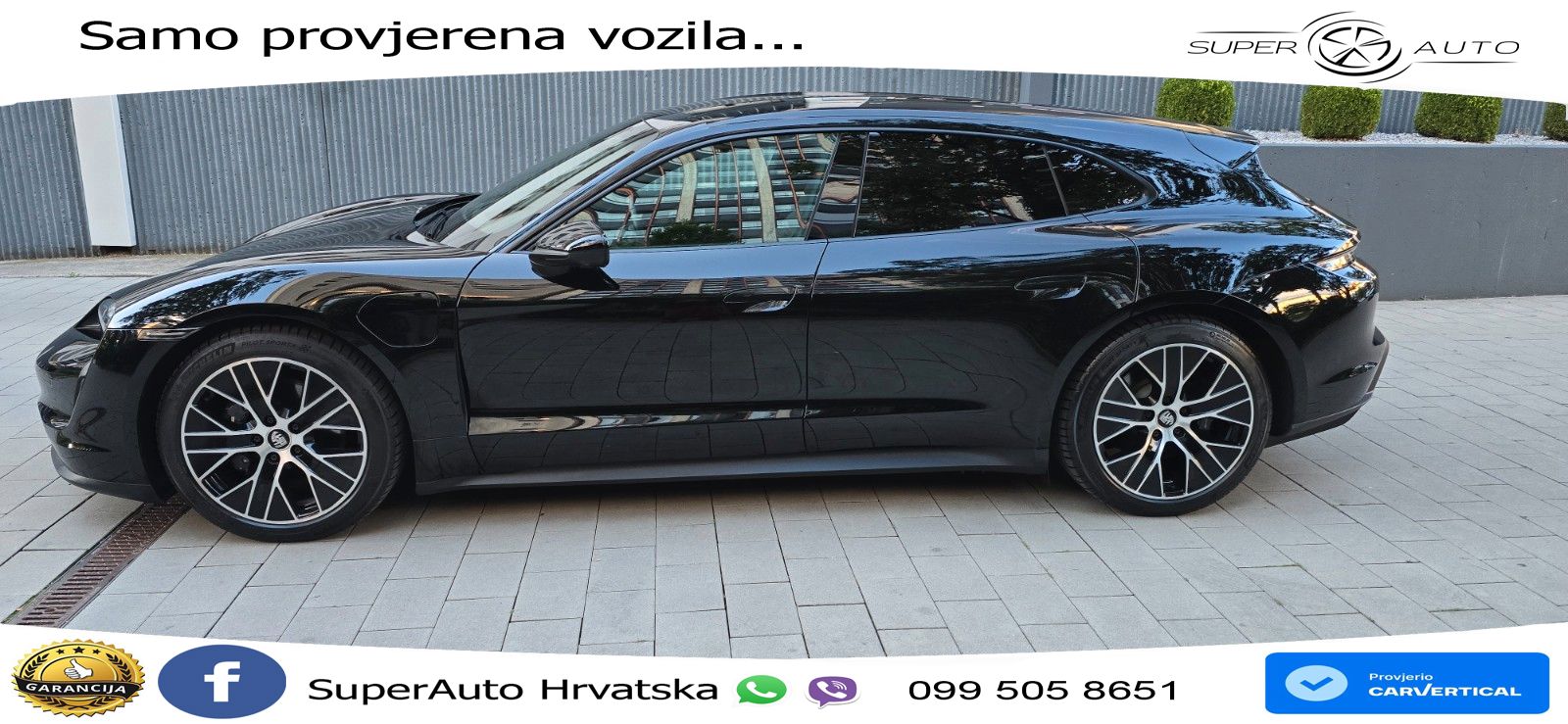 Porsche Taycan Sport Turismo Performance Plus 93.4 kWh (476 KS)