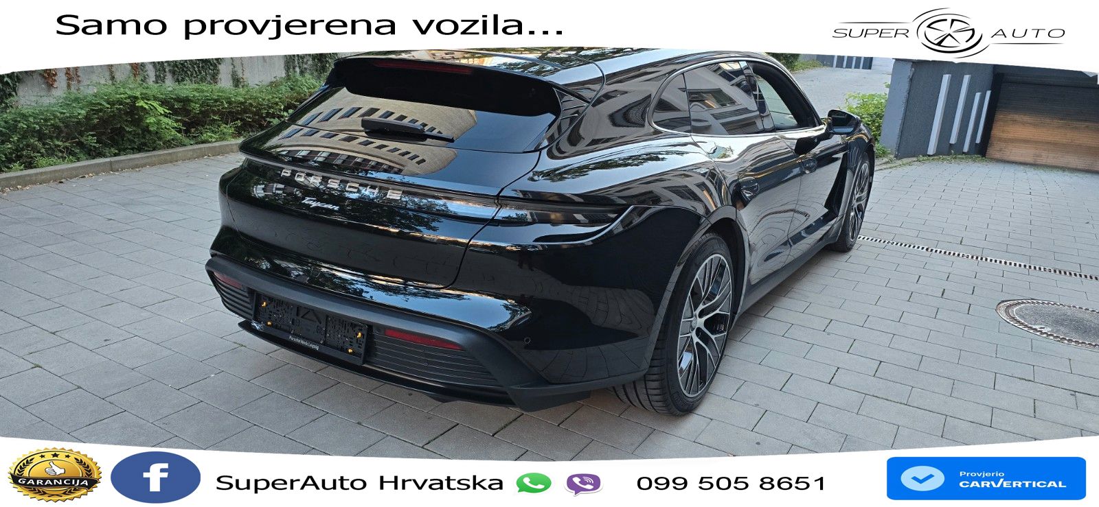 Porsche Taycan Sport Turismo Performance Plus 93.4 kWh (476 KS)