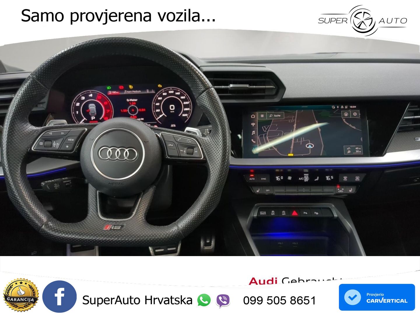 Audi RS3 Sportback 2.5 TFSI (400 KS) quattro S tronic