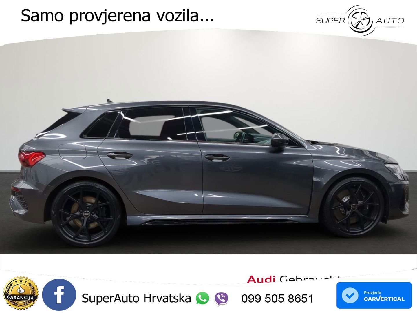Audi RS3 Sportback 2.5 TFSI (400 KS) quattro S tronic