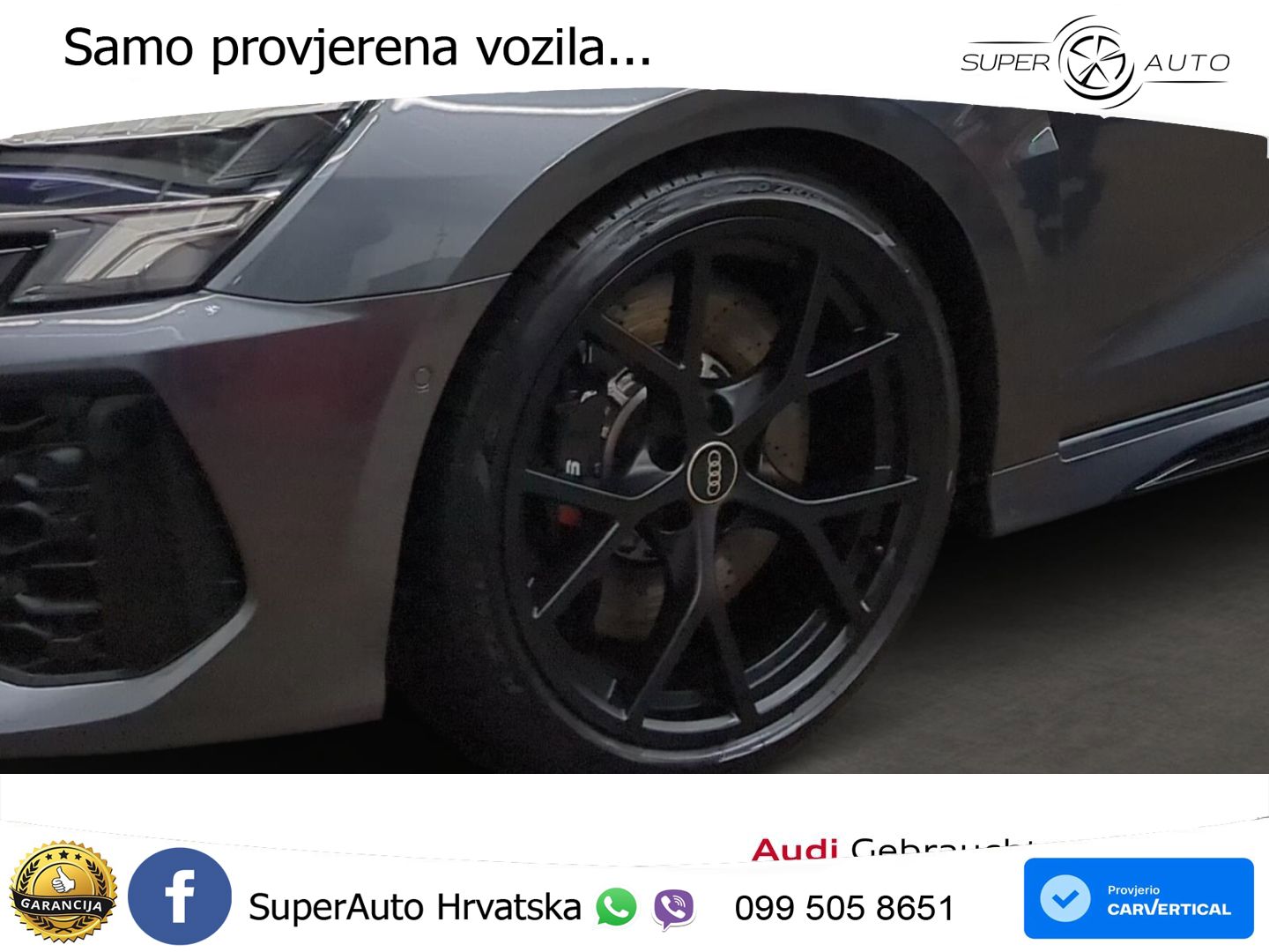 Audi RS3 Sportback 2.5 TFSI (400 KS) quattro S tronic