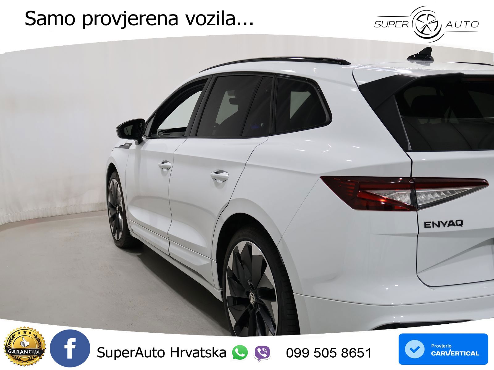 Škoda Enyaq iV 80x 82 kWh (265 KS) AWD SportLine