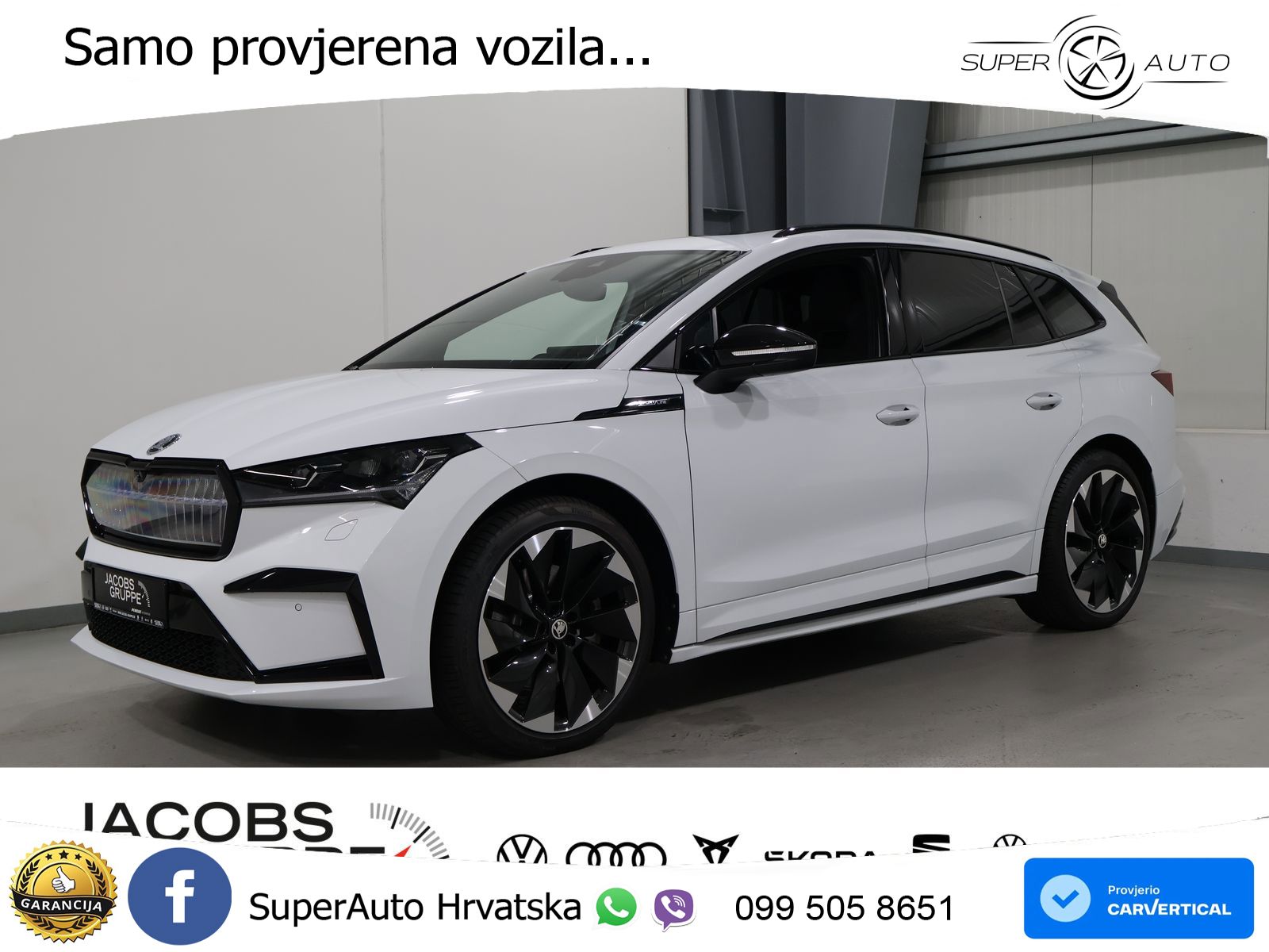 Škoda Enyaq iV 80x 82 kWh (265 KS) AWD SportLine