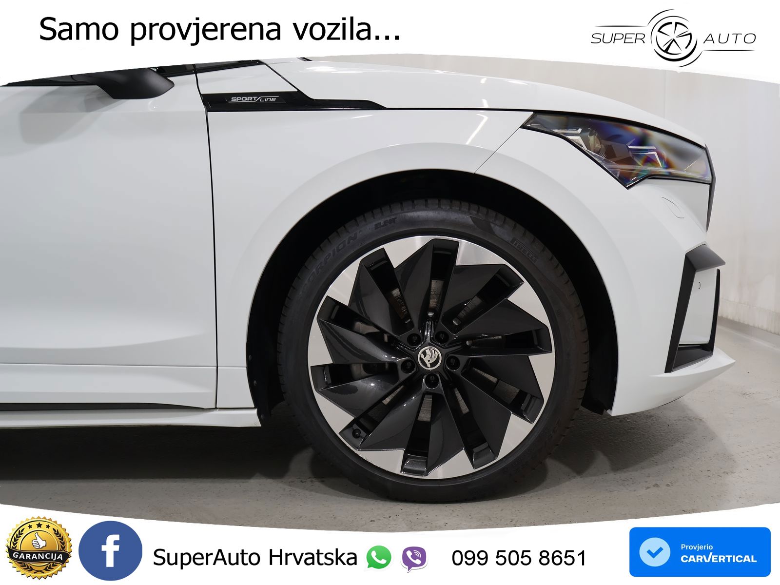 Škoda Enyaq iV 80x 82 kWh (265 KS) AWD SportLine