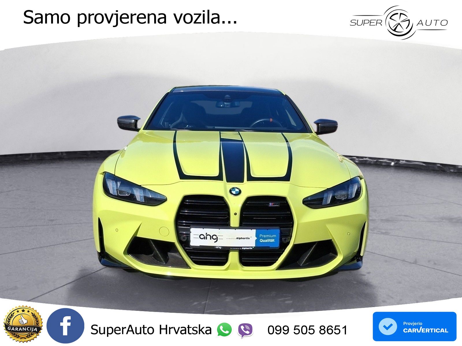 BMW M4 Competition 3.0 (510 KS) Steptronic LED+GR SJED+ACC