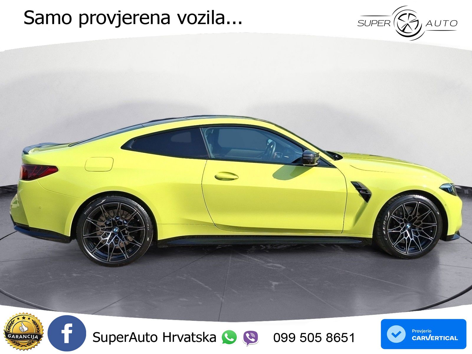BMW M4 Competition 3.0 (510 KS) Steptronic LED+GR SJED+ACC