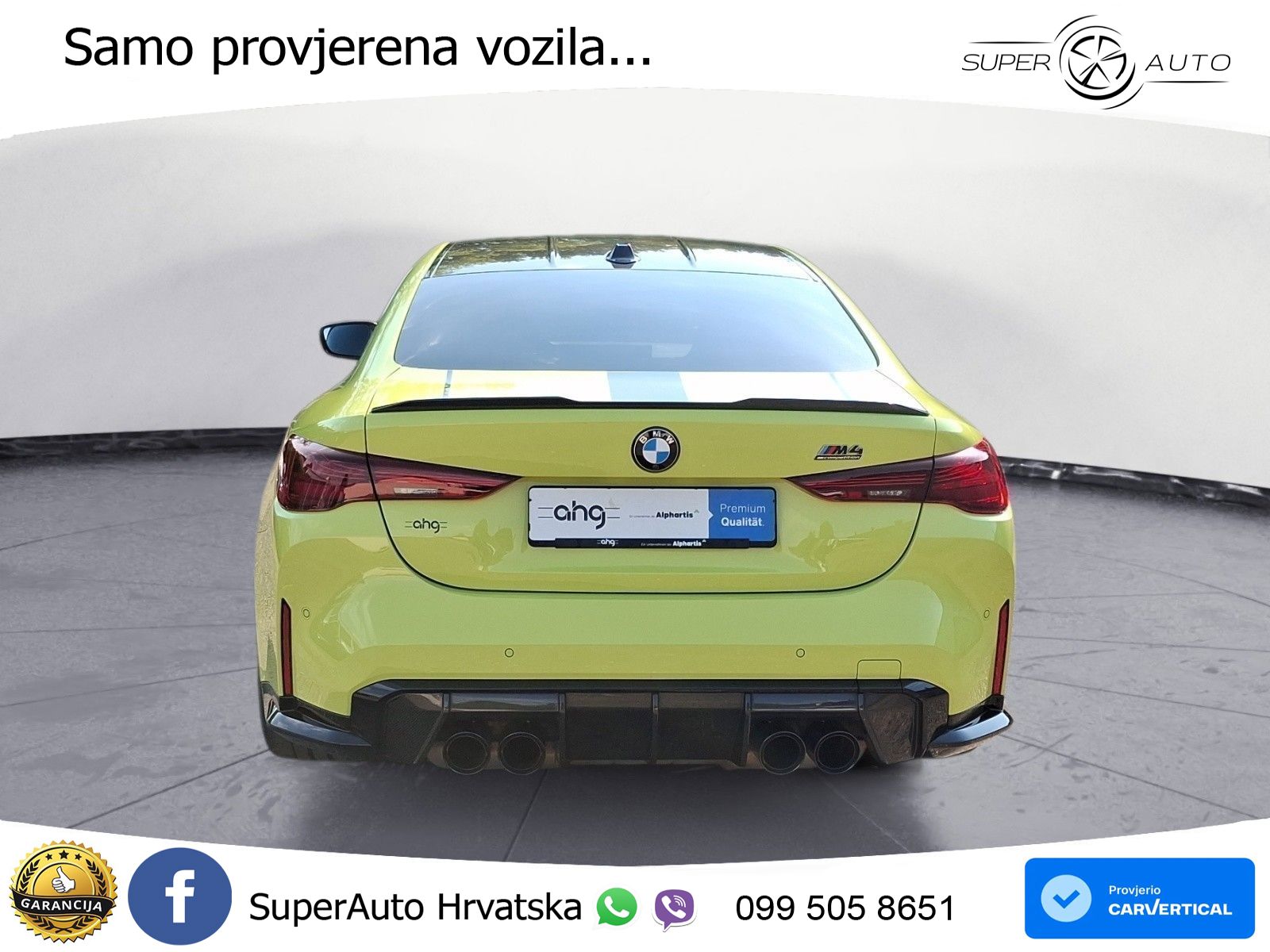 BMW M4 Competition 3.0 (510 KS) Steptronic LED+GR SJED+ACC