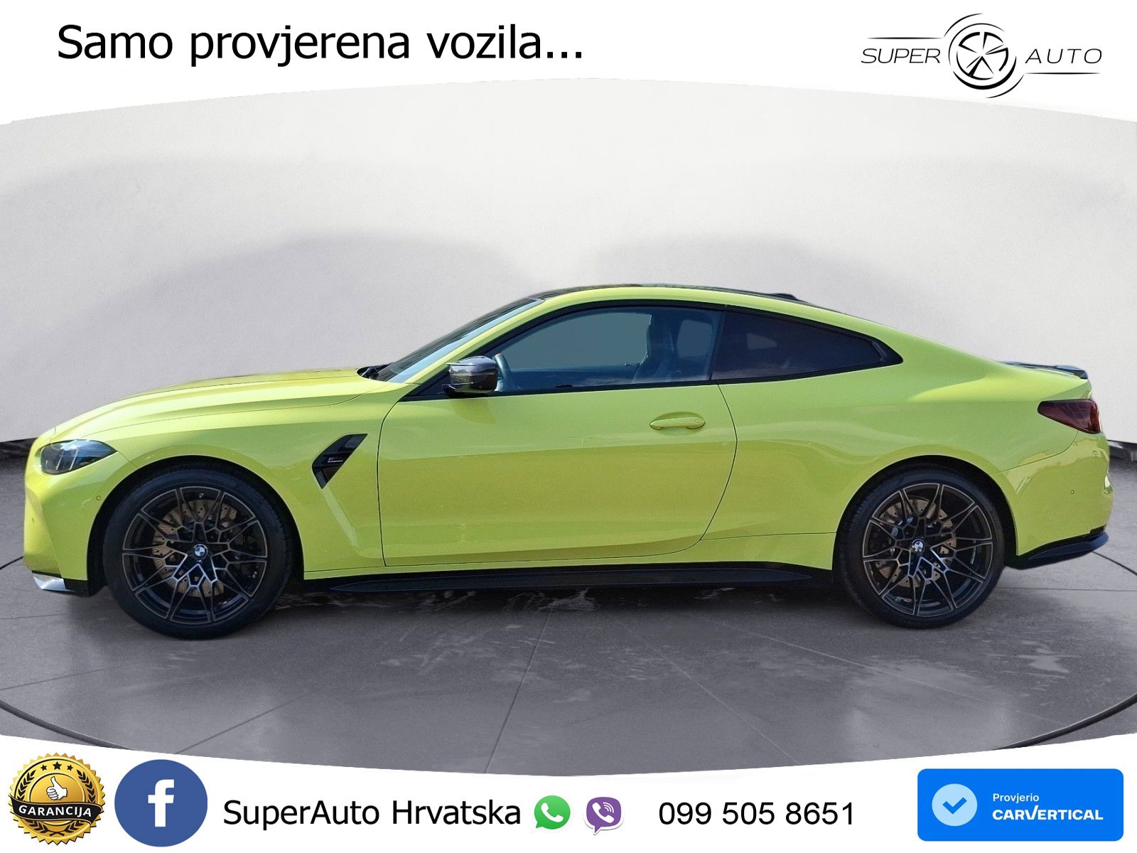 BMW M4 Competition 3.0 (510 KS) Steptronic LED+GR SJED+ACC