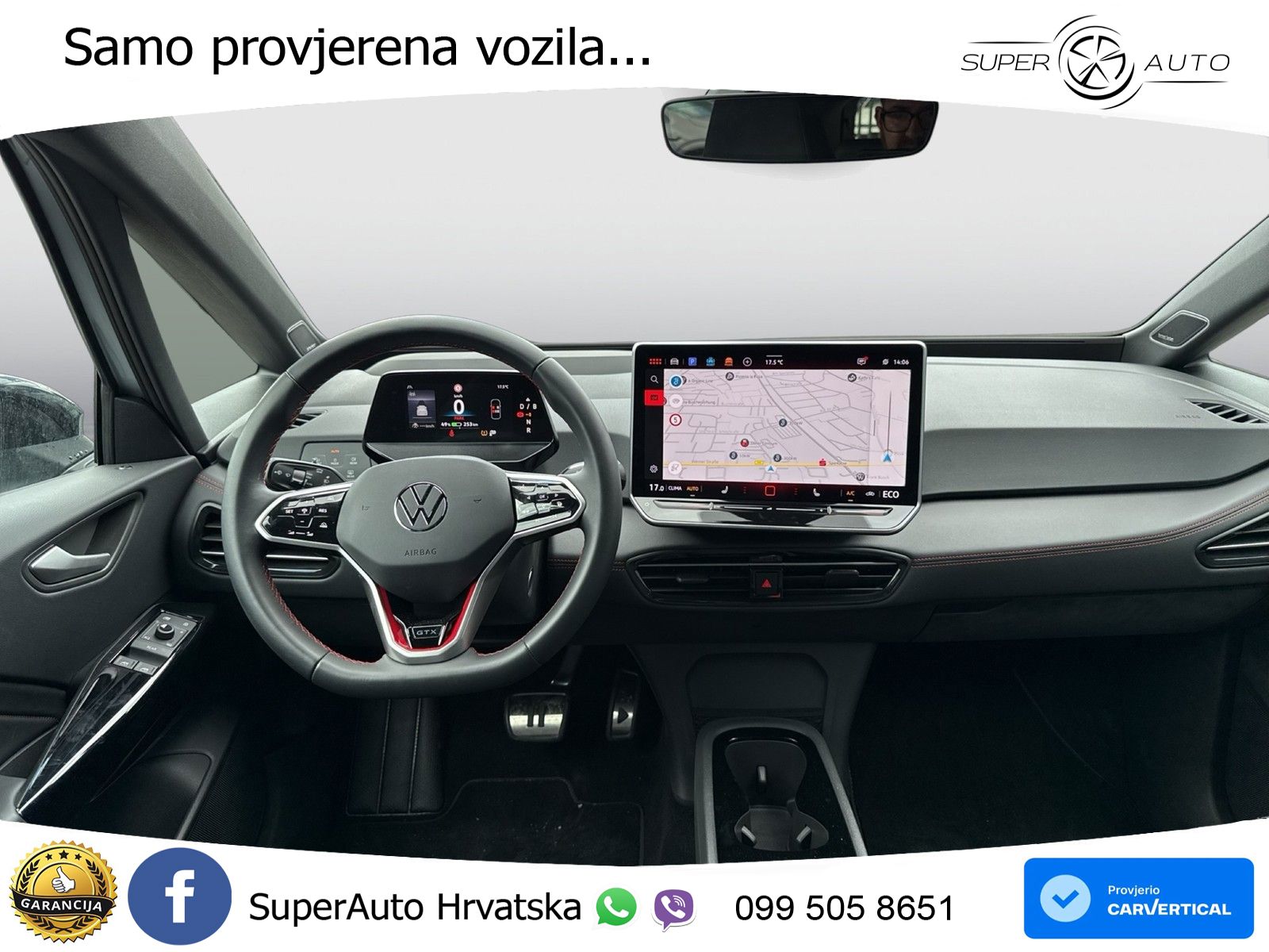 Volkswagen ID.3 GTX 84 kWh (286 KS) LED+GR SJED+ACC
