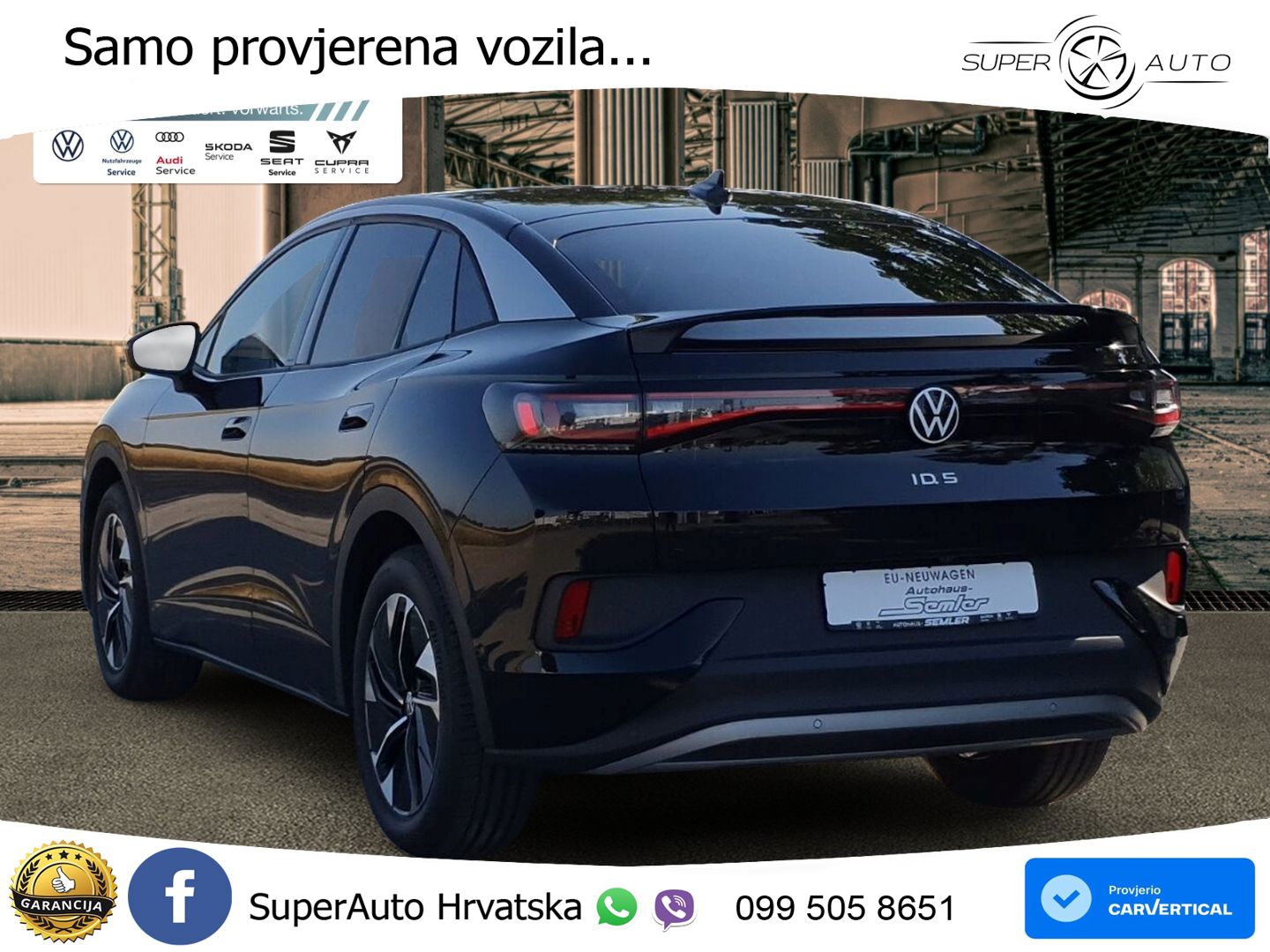 Volkswagen ID.5 Pure 55 kWh (170 KS)