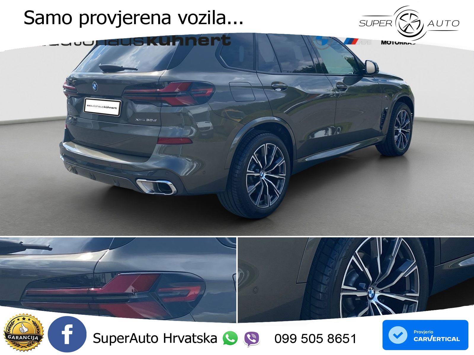 BMW X5 30d (298 KS) xDrive Steptronic M Sport LED+GR SJED+ACC