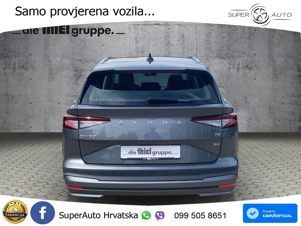 Škoda Enyaq iV 80 82 kWh (204 KS) Loft LED+GR SJED+ACC