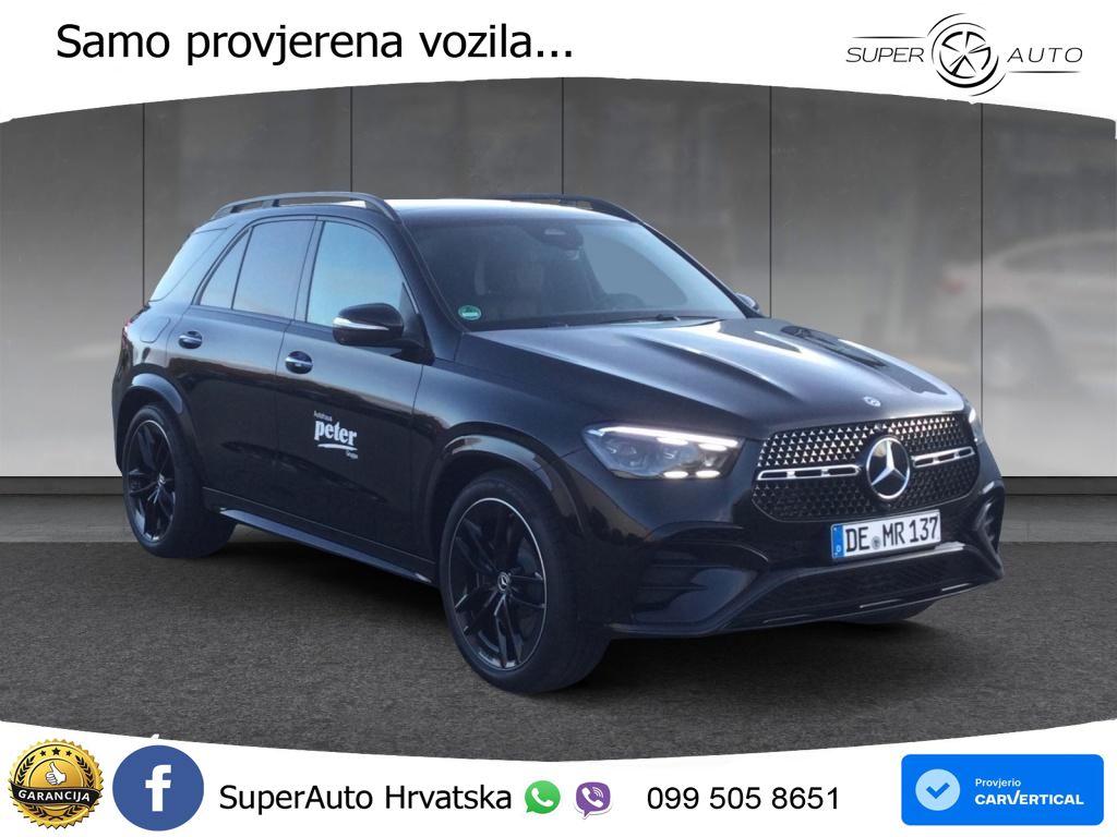 Mercedes GLE 450d (367 KS) EQ Boost 4MATIC 9G-TRONIC AMG LED+GR SJED+ACC