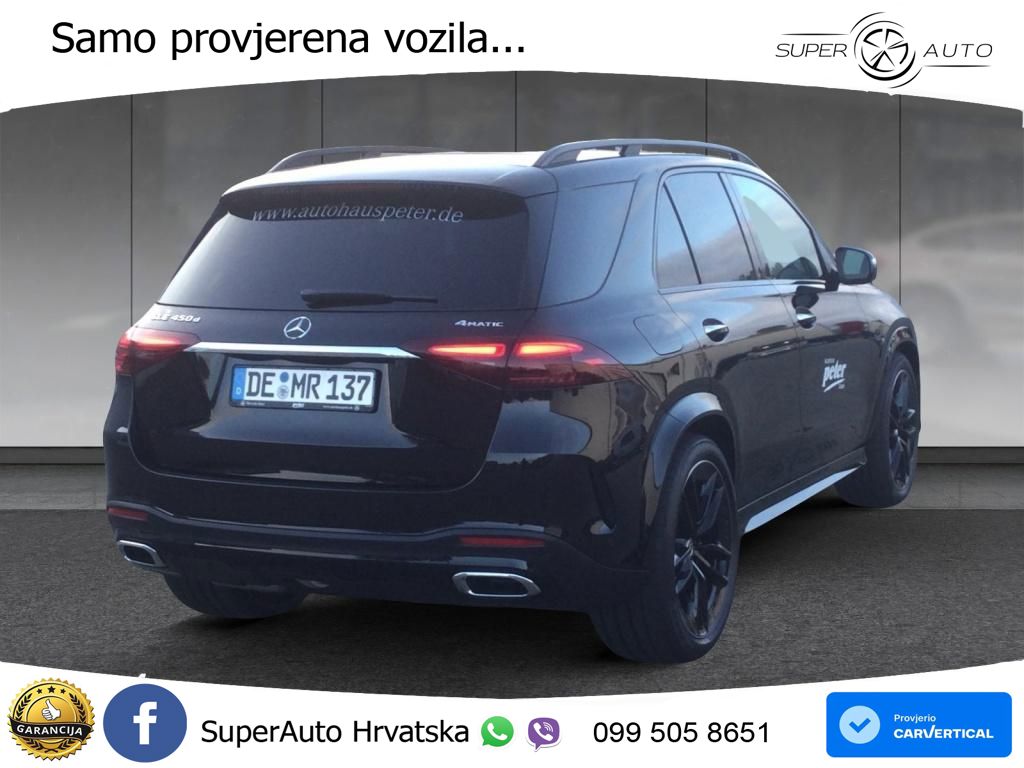 Mercedes GLE 450d (367 KS) EQ Boost 4MATIC 9G-TRONIC AMG LED+GR SJED+ACC