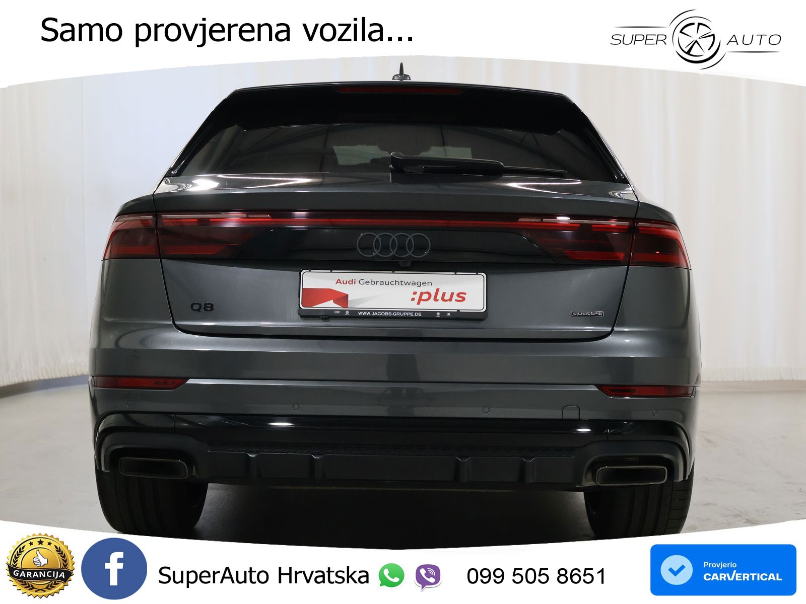 Audi Q8 50 TDI V6 (286 KS) quattro Tiptronic