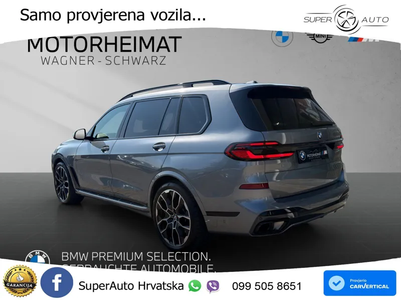 BMW X7 40d (352 KS) xDrive Steptronic LED+GR SJED+ACC