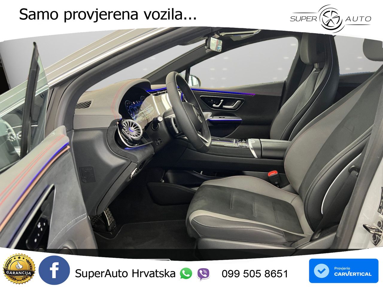 Mercedes EQE 500 100 kWh (449 KS) 4MATIC AMG ZRAČNI+ACC+GR SJED+360
