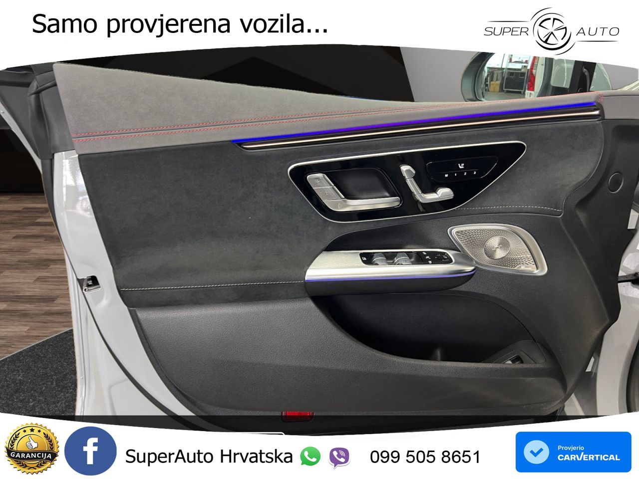 Mercedes EQE 500 100 kWh (449 KS) 4MATIC AMG ZRAČNI+ACC+GR SJED+360