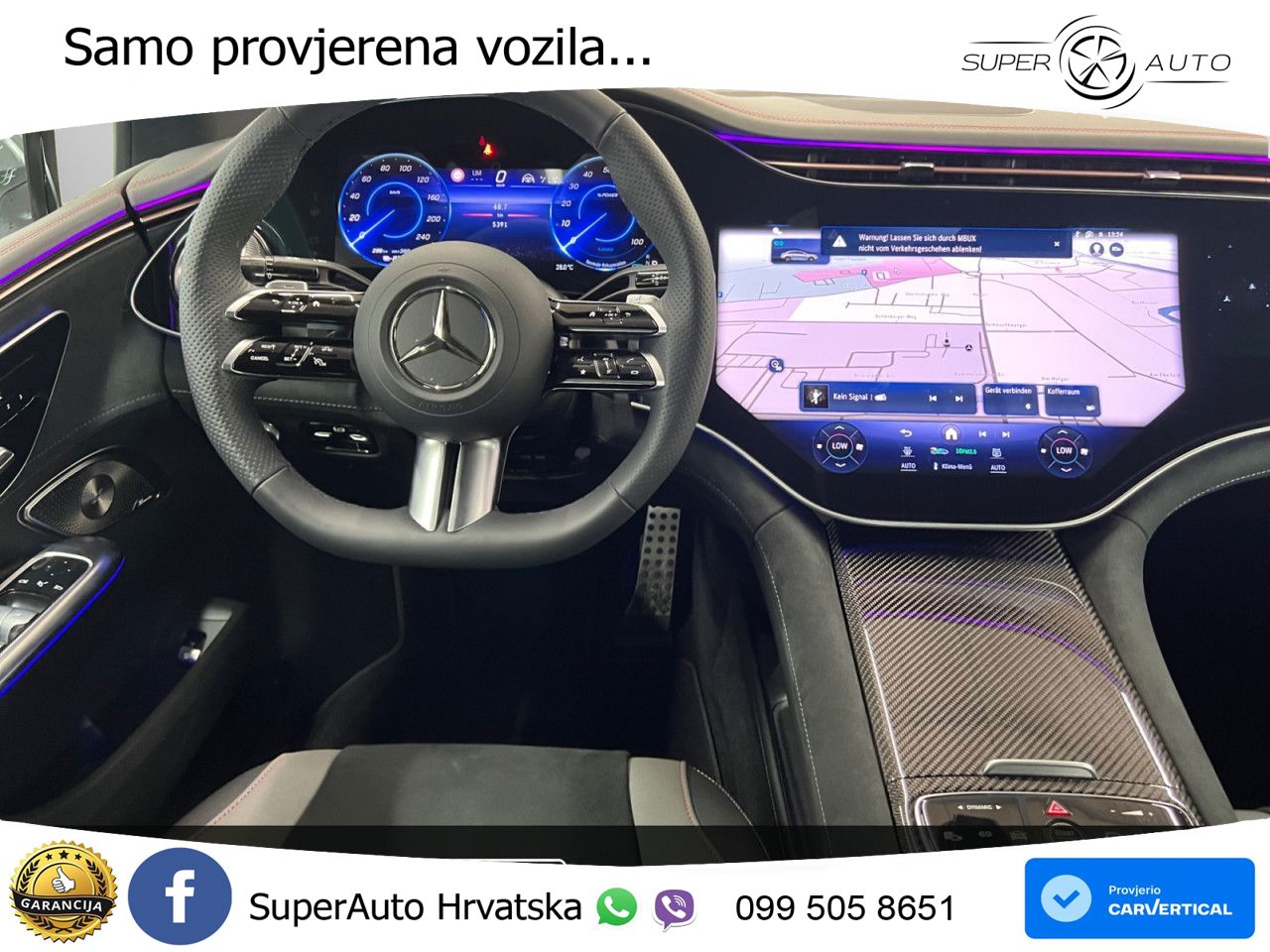 Mercedes EQE 500 100 kWh (449 KS) 4MATIC AMG ZRAČNI+ACC+GR SJED+360