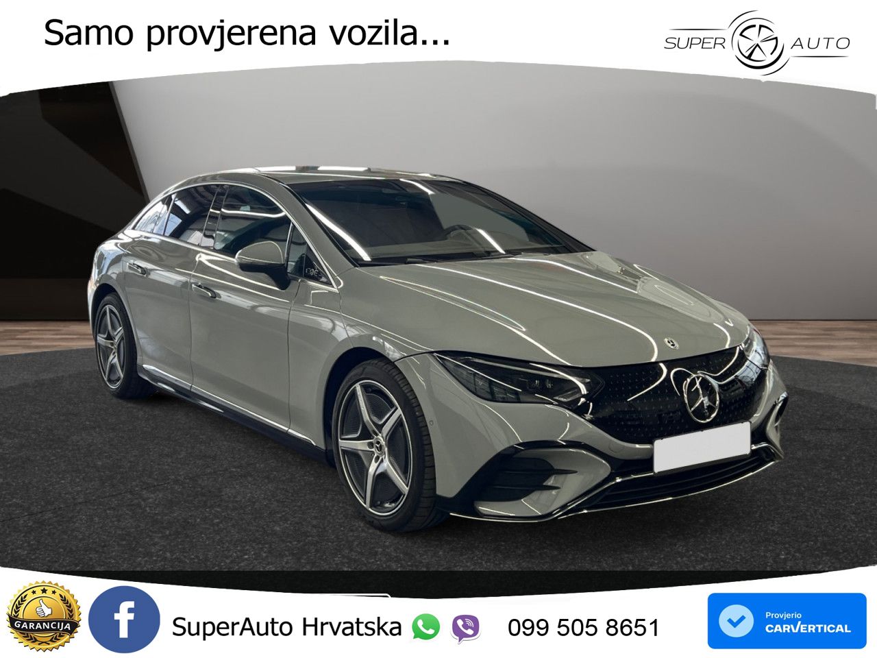 Mercedes EQE 500 100 kWh (449 KS) 4MATIC AMG ZRAČNI+ACC+GR SJED+360