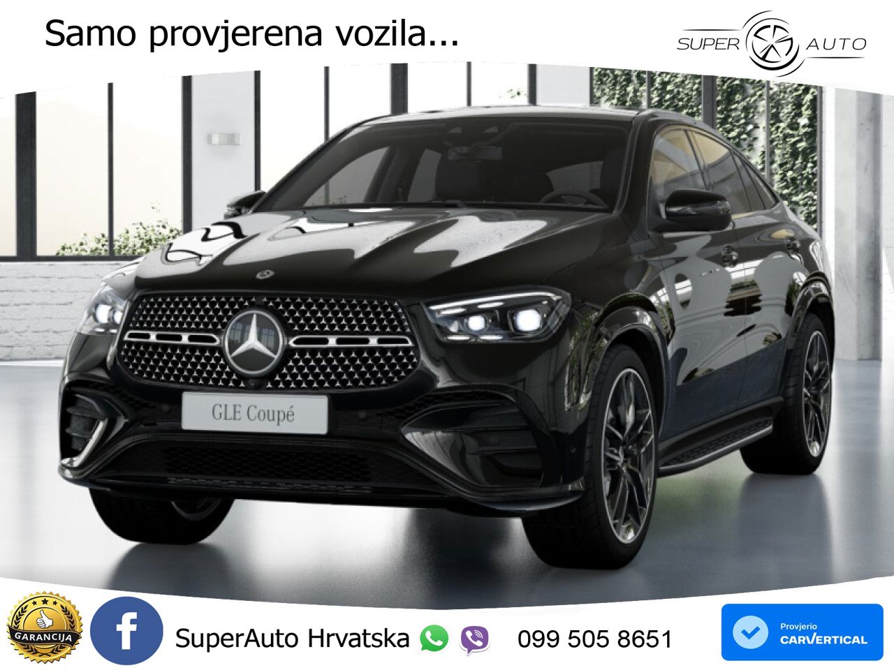 Mercedes GLE Coupe 450d (367 KS) EQ Boost 4MATIC 9G-TRONIC AMG LED+GR SJED+ACC