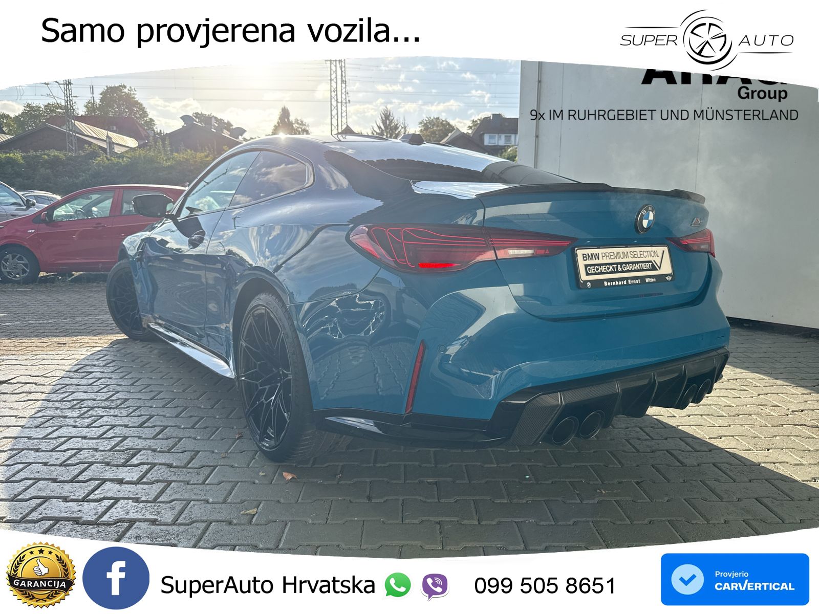 BMW M4 Competition 3.0 (510 KS) Steptronic LED+GR SJED+ACC