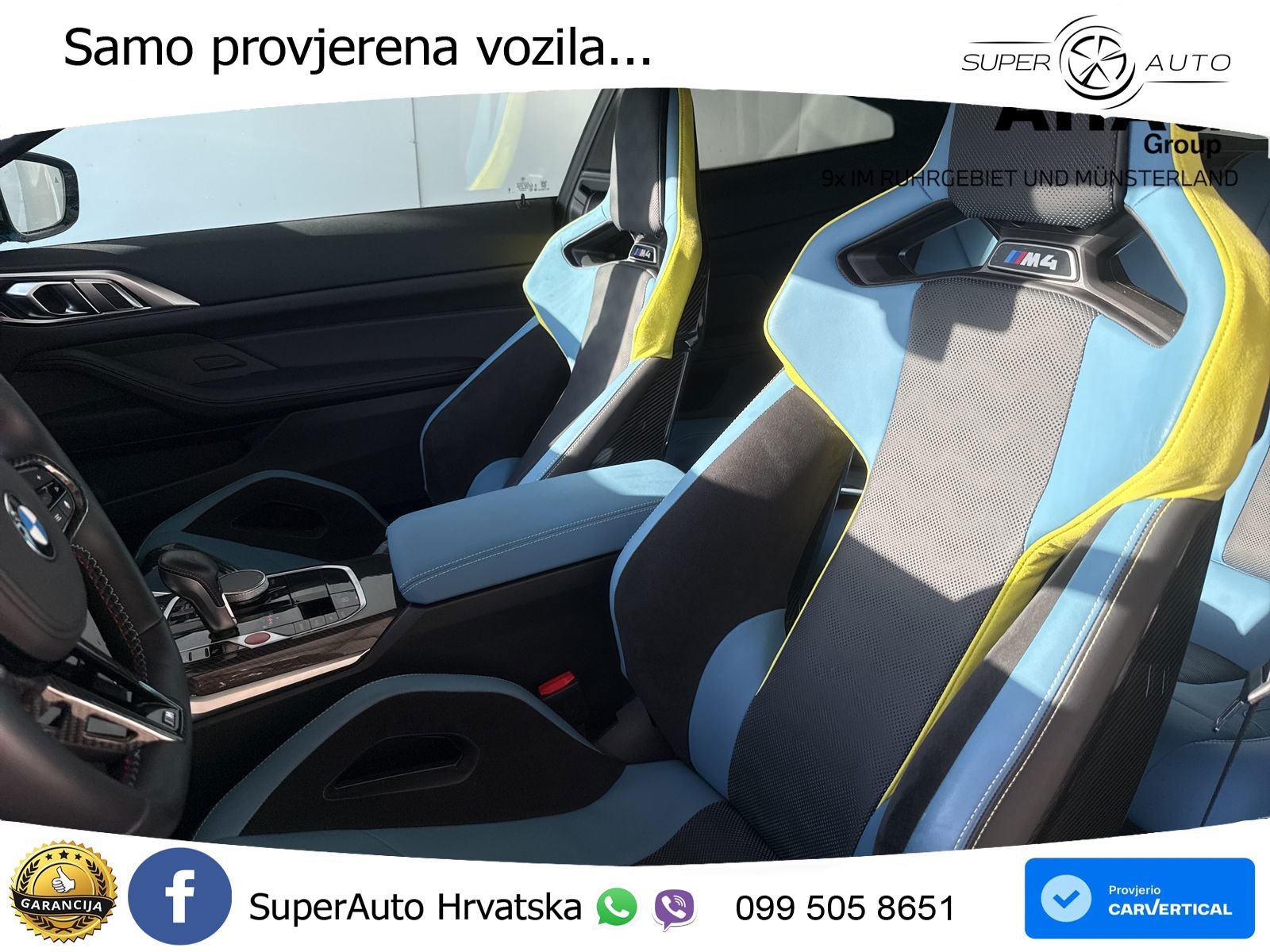 BMW M4 Competition 3.0 (510 KS) Steptronic LED+GR SJED+ACC