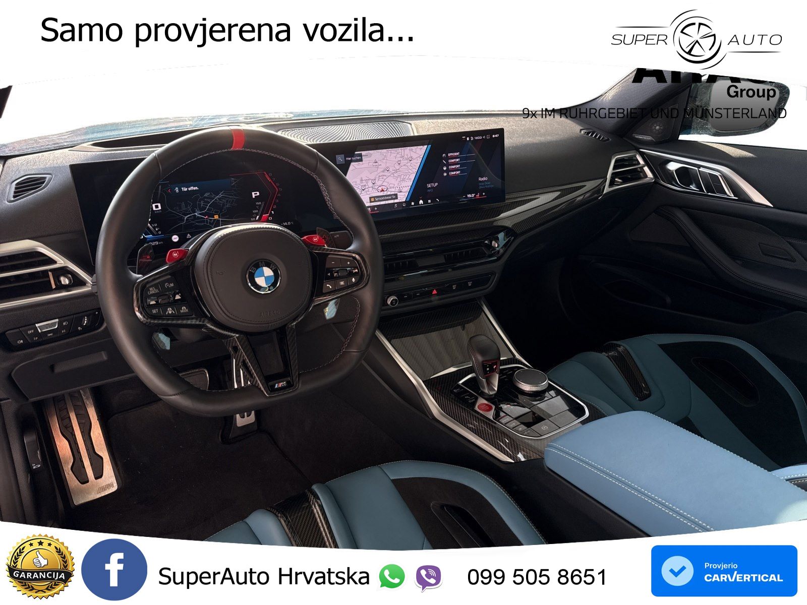 BMW M4 Competition 3.0 (510 KS) Steptronic LED+GR SJED+ACC