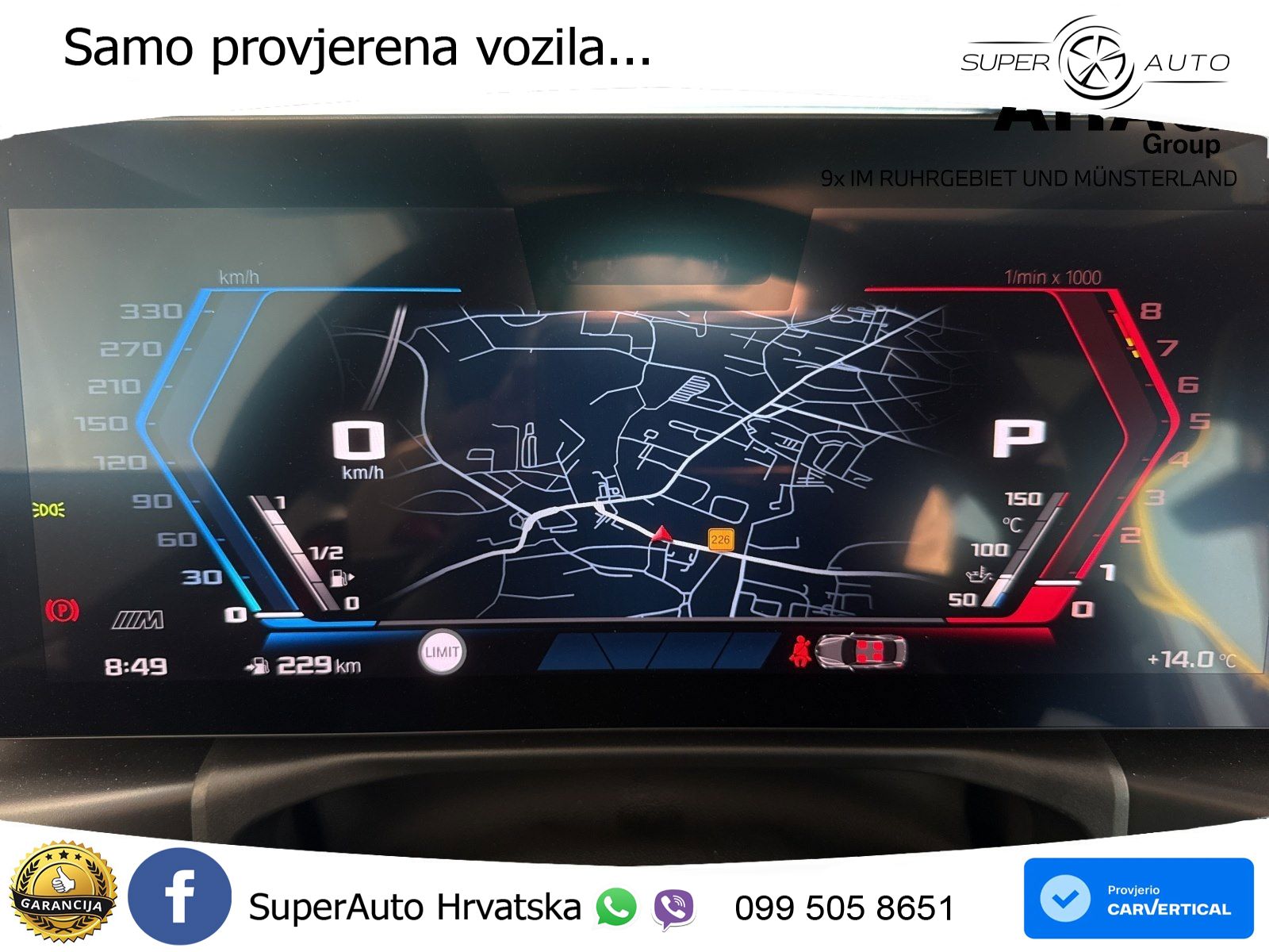 BMW M4 Competition 3.0 (510 KS) Steptronic LED+GR SJED+ACC
