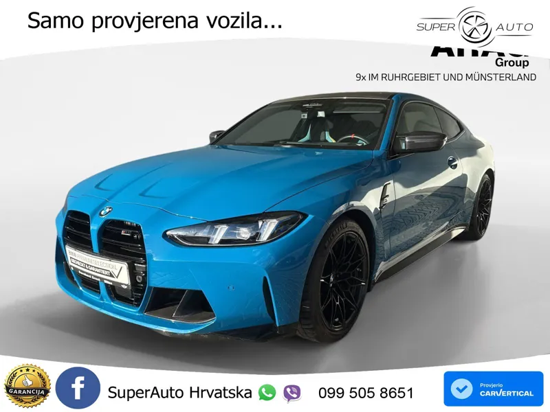 BMW M4 Competition 3.0 (510 KS) Steptronic LED+GR SJED+ACC