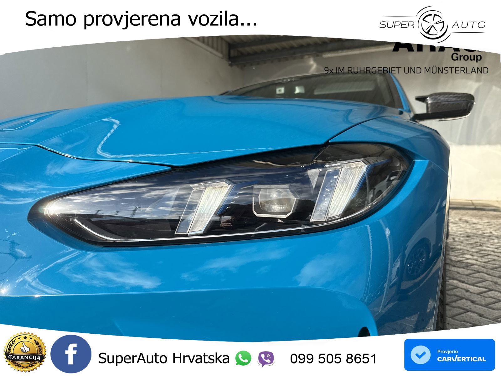 BMW M4 Competition 3.0 (510 KS) Steptronic LED+GR SJED+ACC